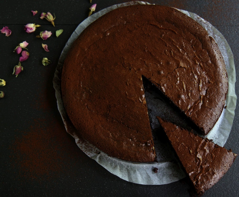 flourless chocolate cake2 resized